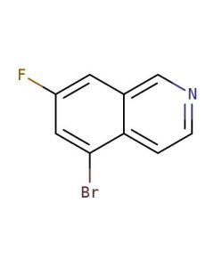 Astatech 5-BROMO-7-FLUOROISOQUINOLINE, 95.00% Purity, 0.25G